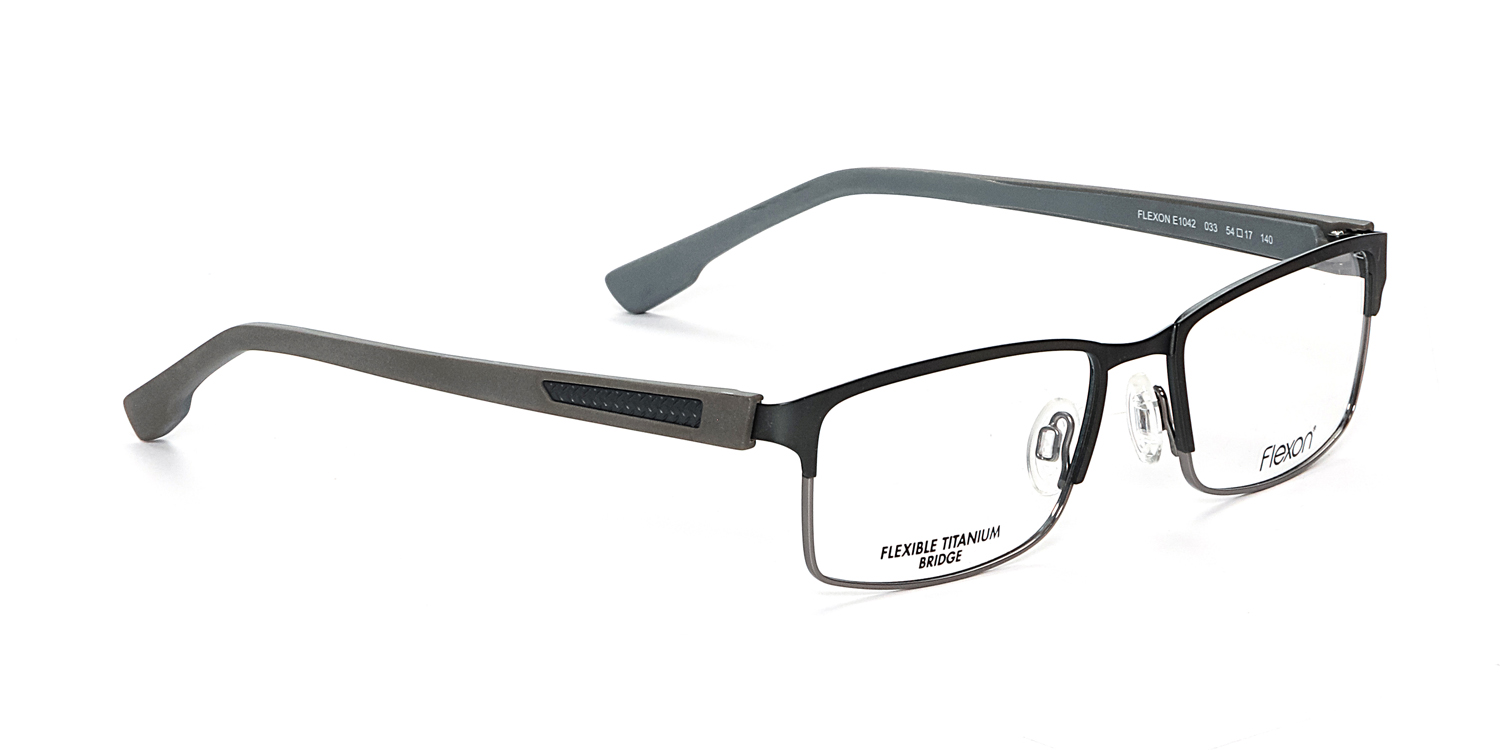 Grey Flexon E1042 Eyeglasses | Nationwide Vision