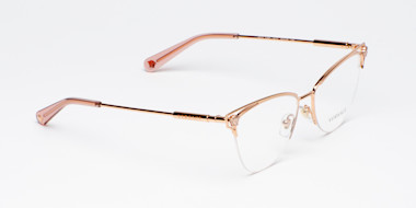 Rose Gold VE1280 Eyeglasses | eyecarecenter display picture 1