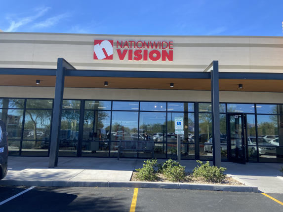 Nationwide Vision Mesa eye care center at Mountain Vista exterior