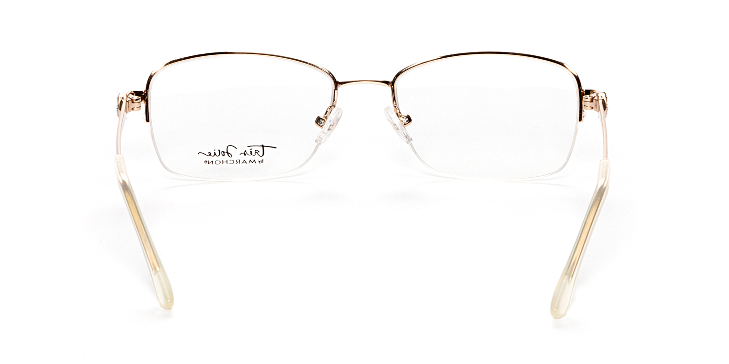 Rose Gold TE266 Eyeglasses | eyecarecenter