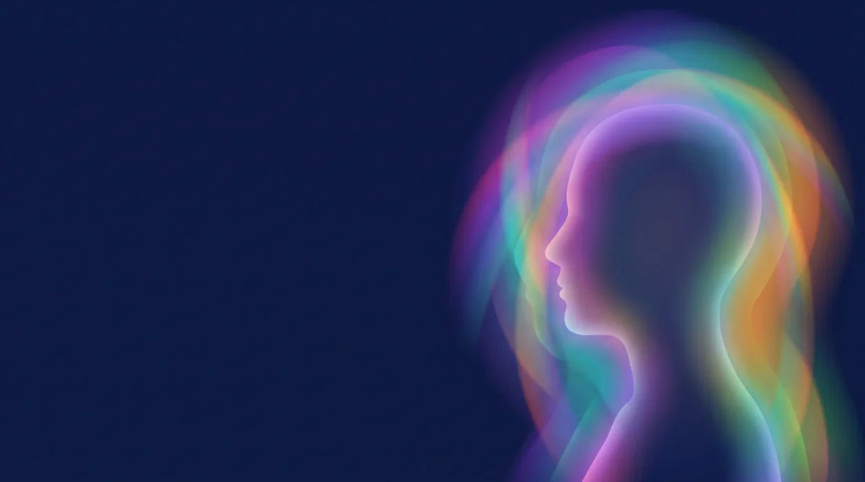 Illustration%20of%20a%20glowing%20rainbow%20aura%20outline%20around%20a%20person%27s%20head%20in%20profile