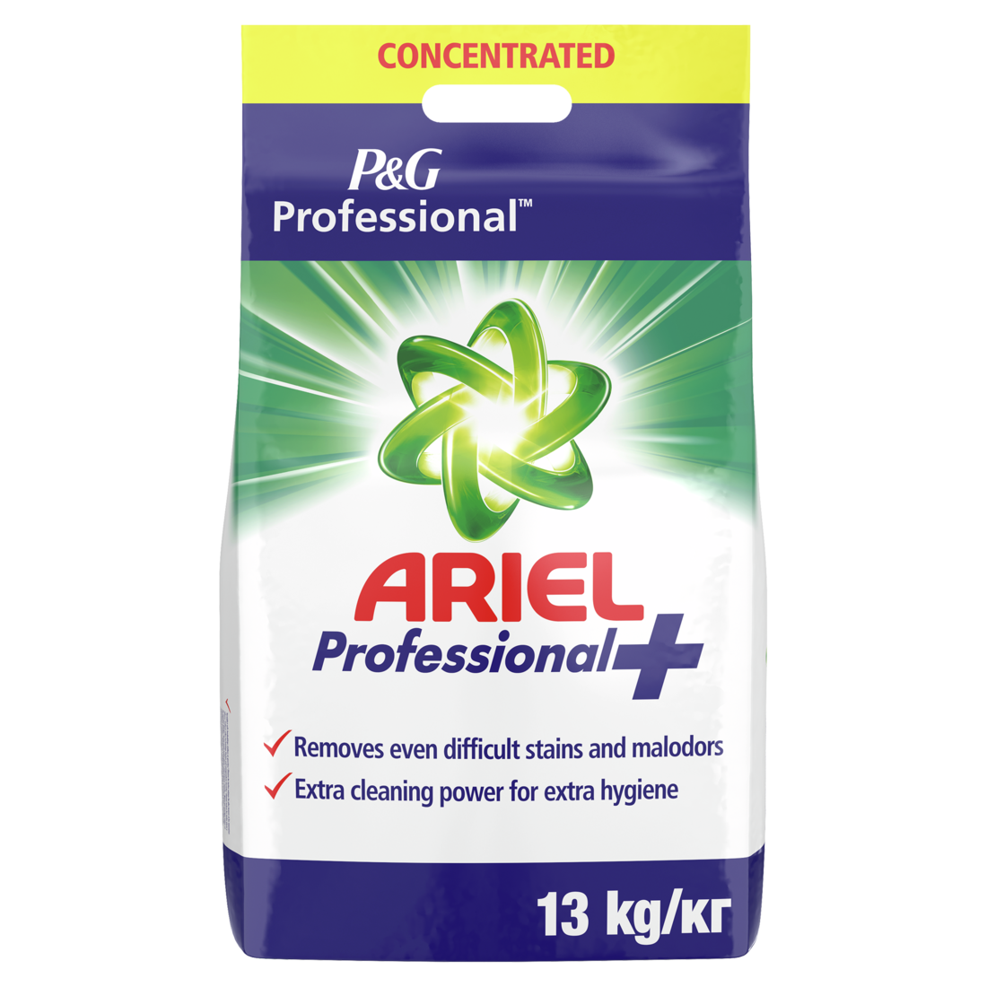 P&G PROFESSIONAL Ariel Formula Pro Plus – Detergente en Polvo 13kg