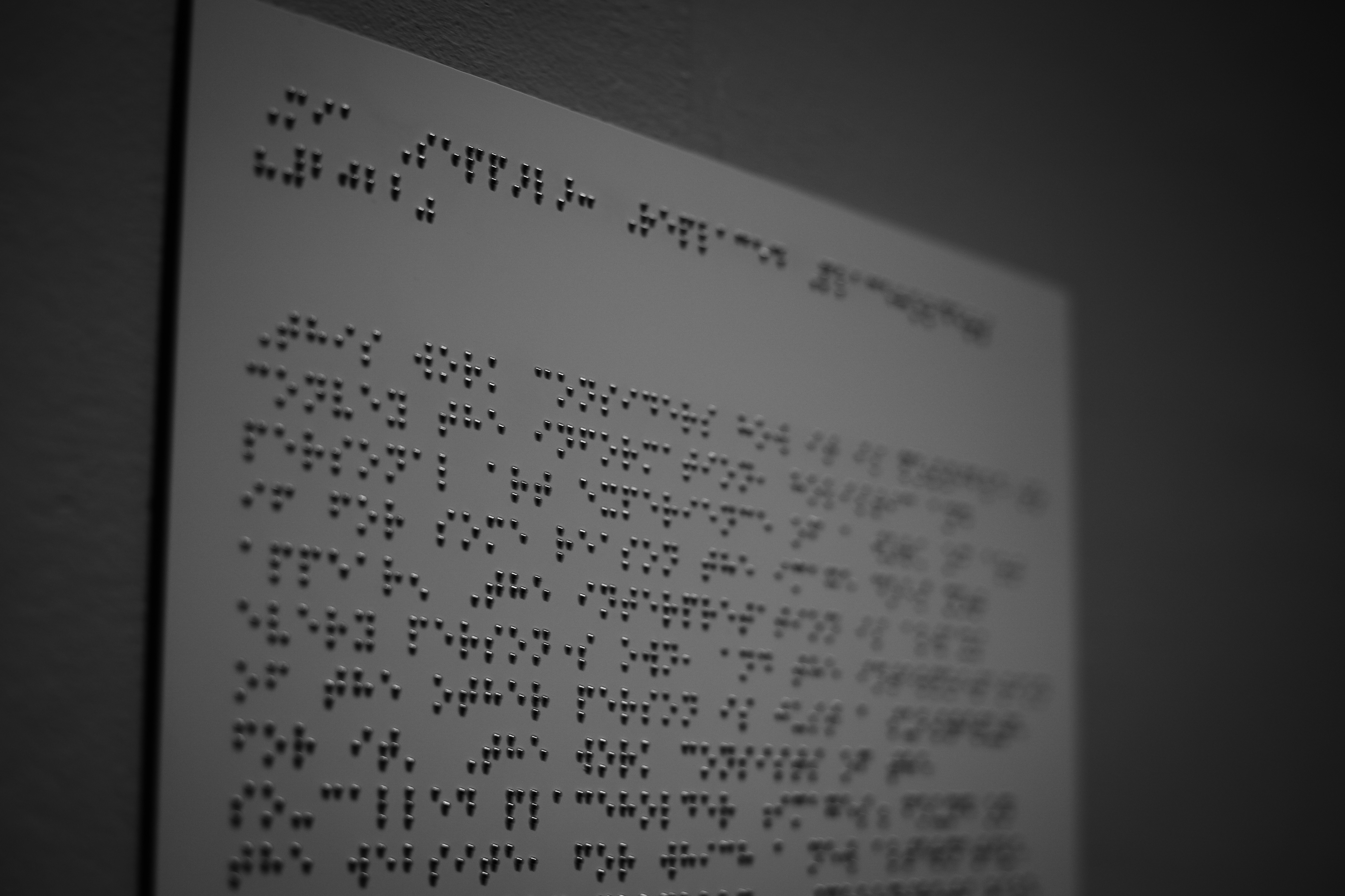 Introduction to Braille
