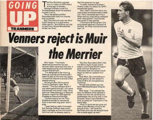 Going Up Tranmere - Ian Muir