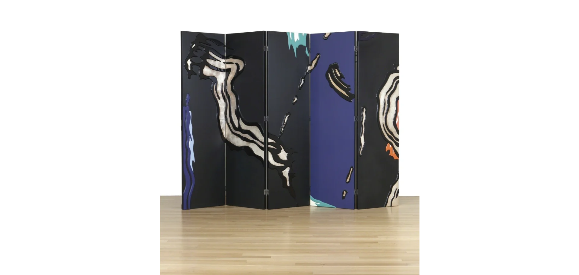 "Screen with Brushstrokes"