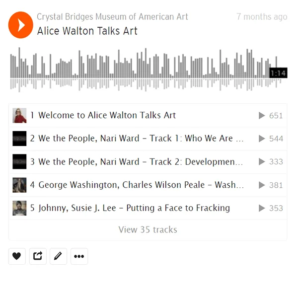 Soundcloud screenshot