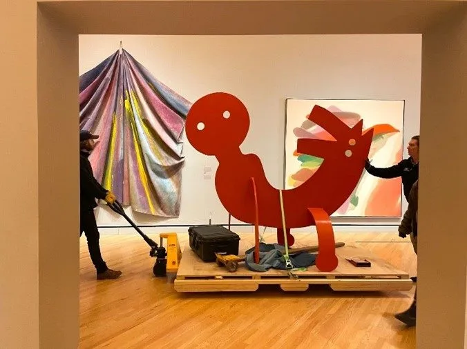 <i>Two-Headed Figure</i> on the move