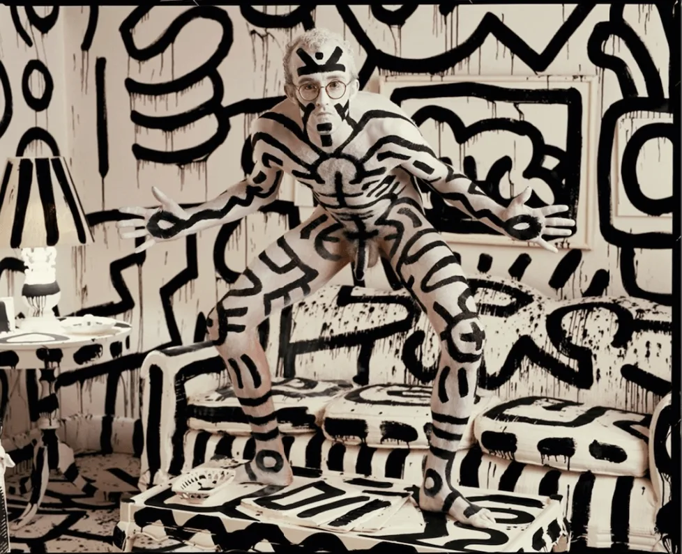 Annie Leibovitz, Keith Haring, New York, 1986