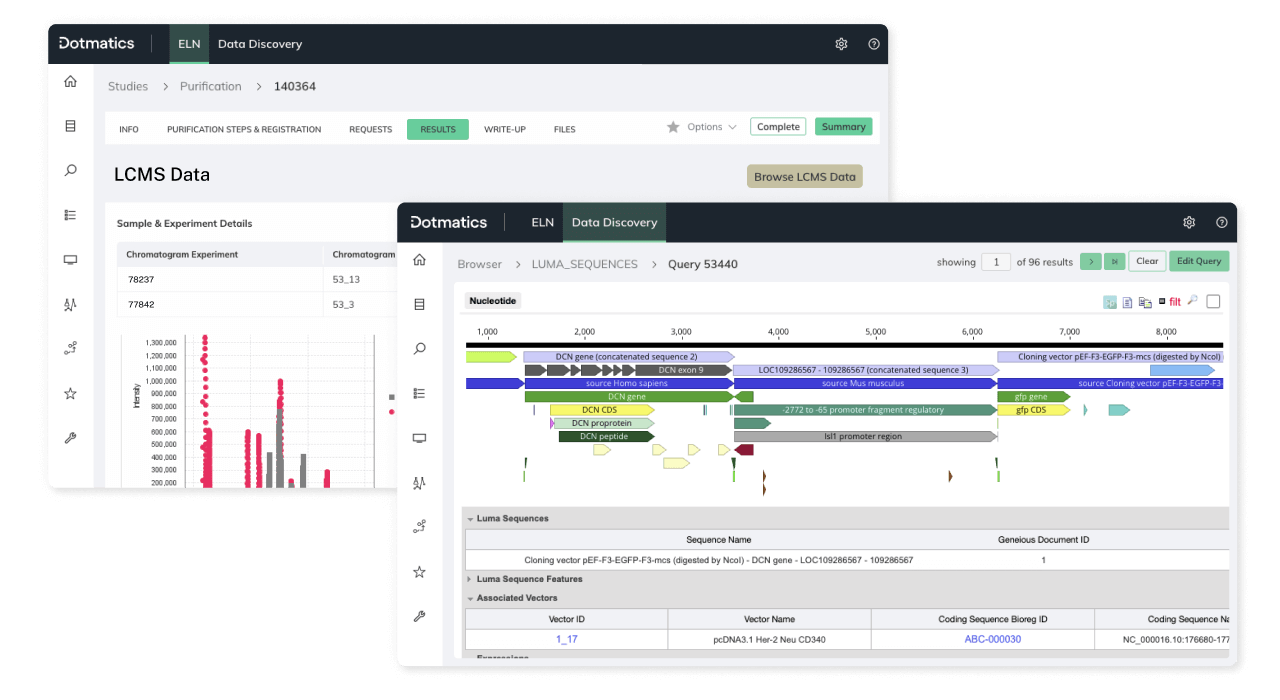 Luma Data Management Screenshot