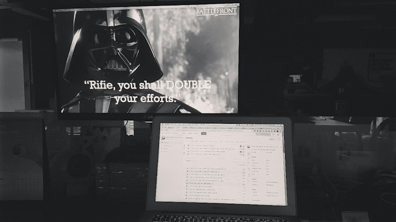 When everyone was on Good Friday holiday, i did some half day work at the office.