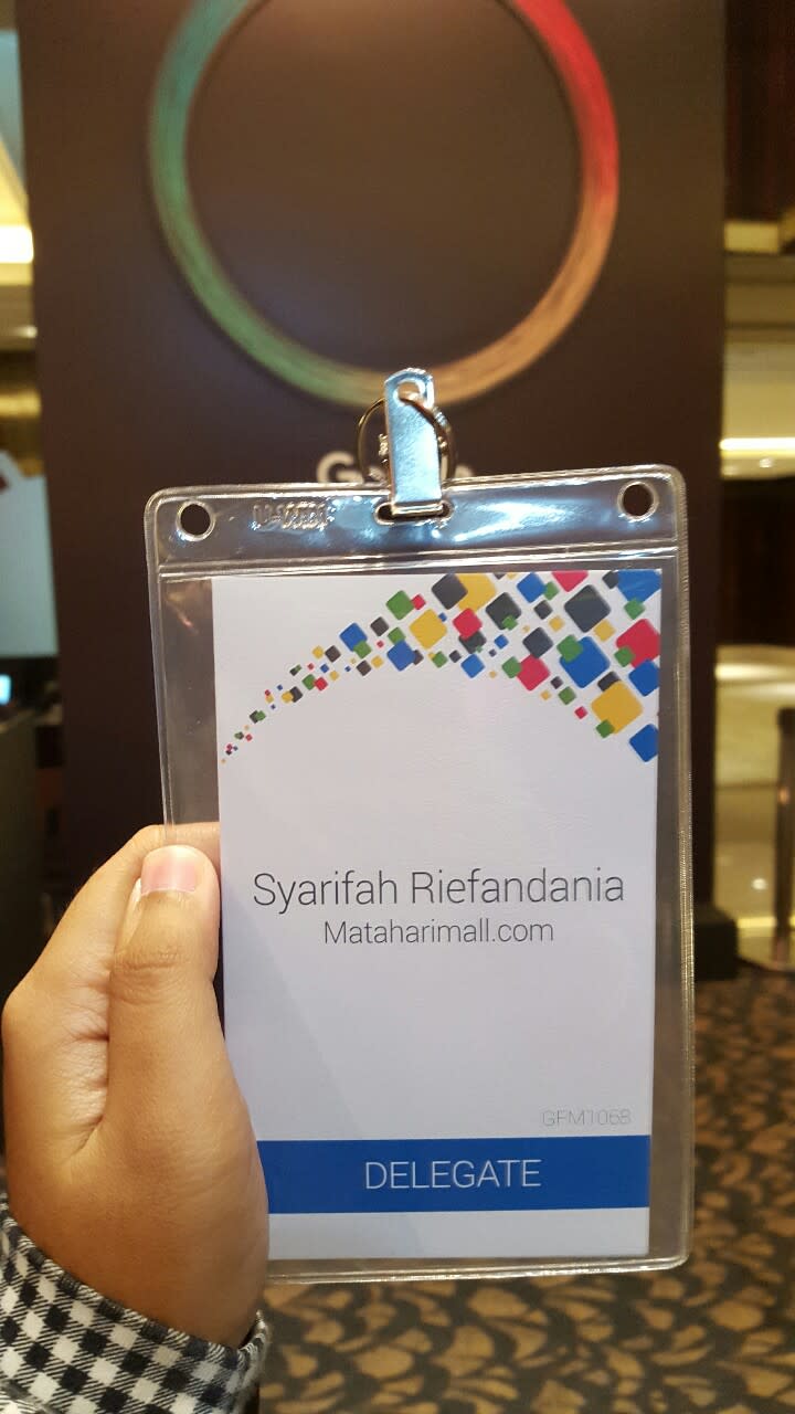 I had a chance to attend the Google for Mobile event 2016 last Thursday in Sheraton Gandaria City.