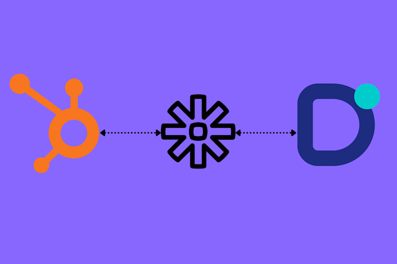 Hubspot and Dasha integration using Zapier 