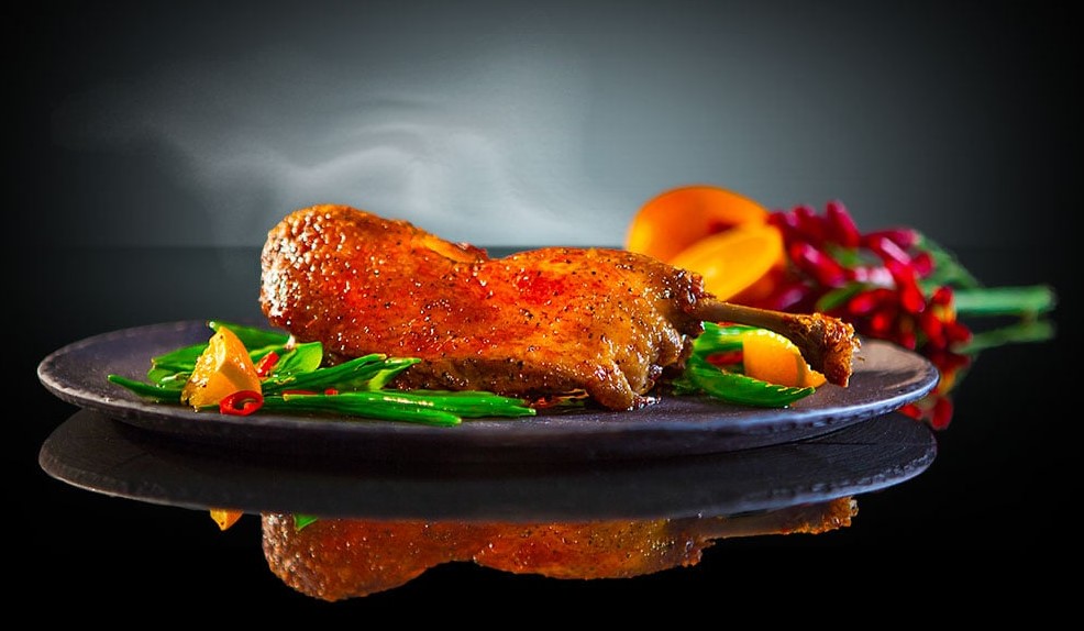 Vorgegarte Weihnachtsente Von Aumaerk