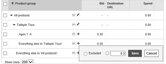 Bing Shopping ads: Bing Merchant Center's product group tool