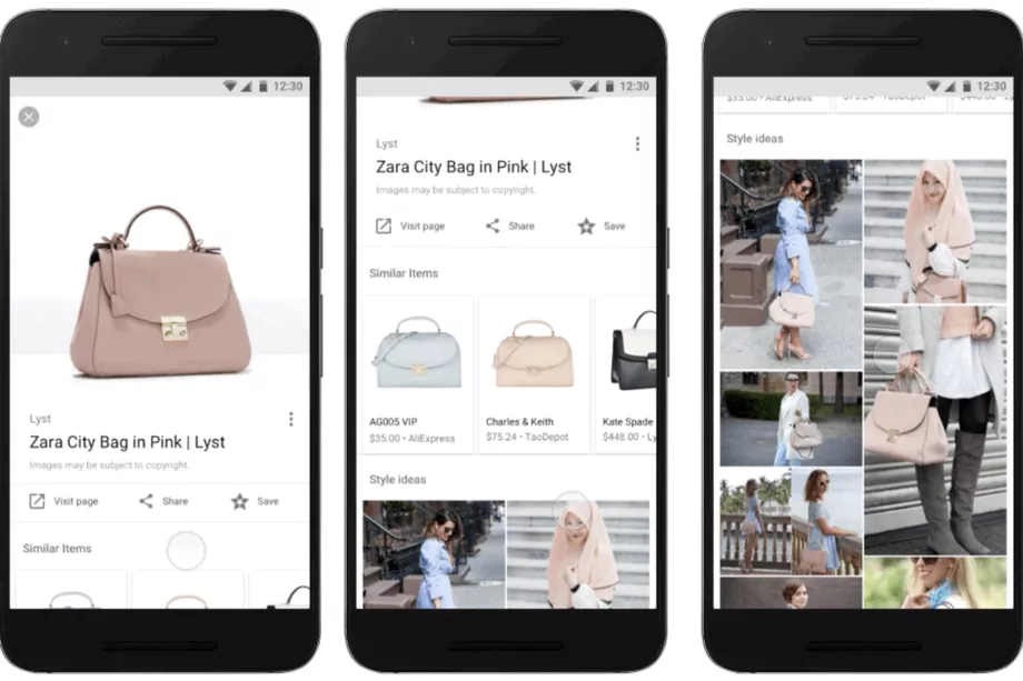 [WP Import] Mobile Bildersuche: Google launcht Shopping-Anzeigen für „Ähnliche Produkte“ und „Styling-Ideen“