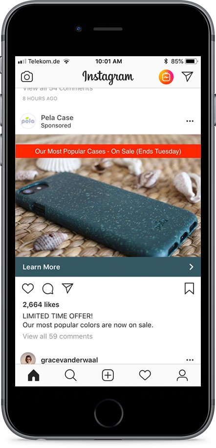 single image Instagram ad