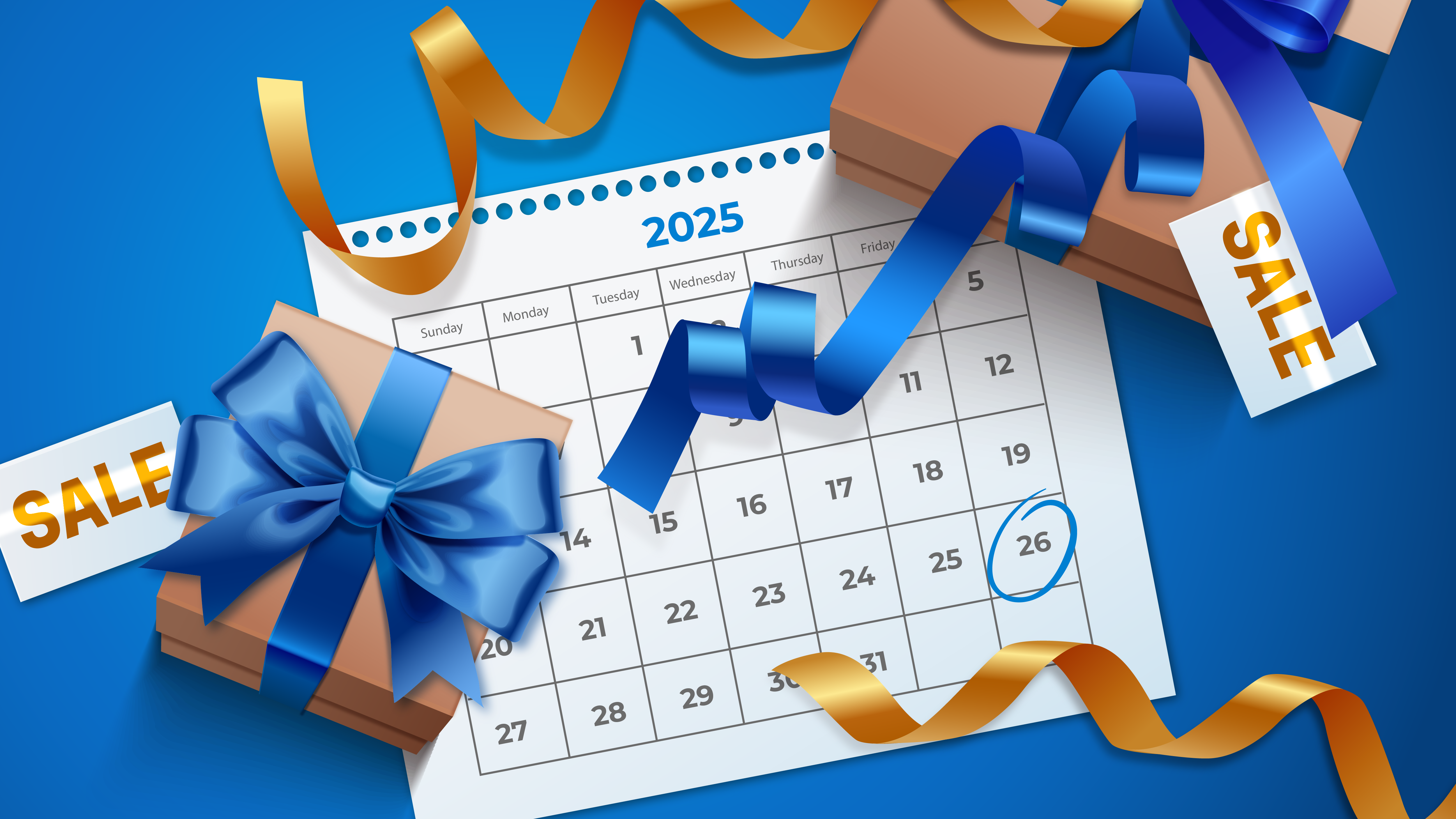 2025 holiday shopping calendar: Don’t miss these peak ecommerce events