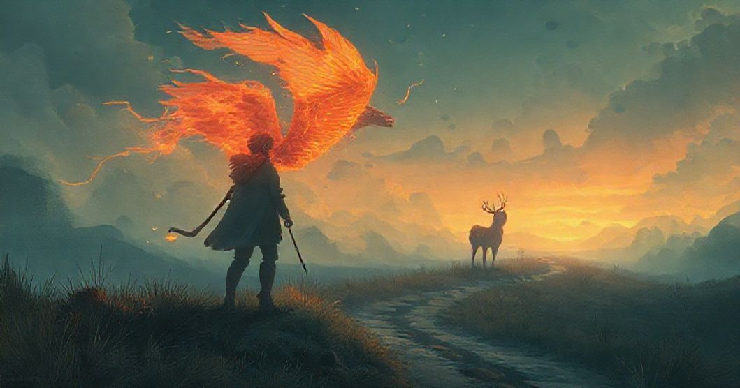 Featured image for The Unfamiliar Airman, Flaming Deer, and the Ambiguous Path: A Dream Analysis