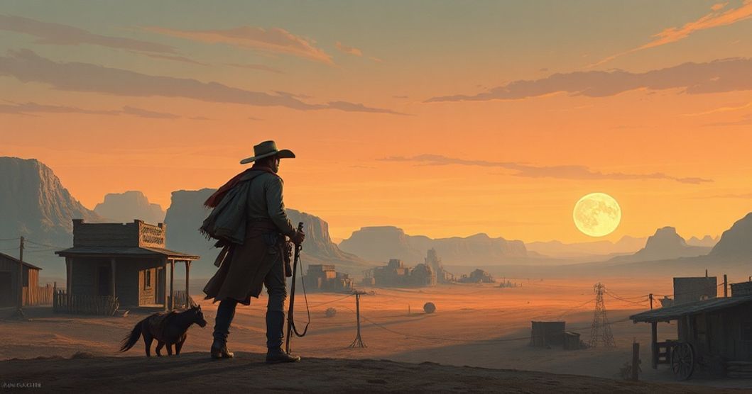 Featured image for The Desert Town and the Drifter: Symbolism of Heroism and Emptiness in the Wild West Dream