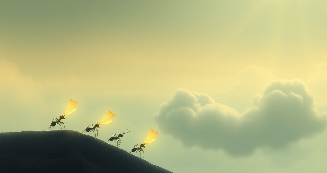 Featured image for Ants in Dreams: The Whispering Sky and Subconscious Messages