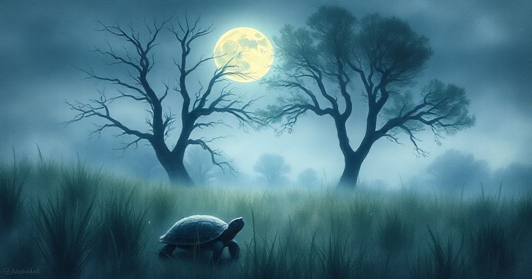Featured image for Moonlit Turtle Wanderings: The Subconscious Journey of Slow, Steady Exploration
