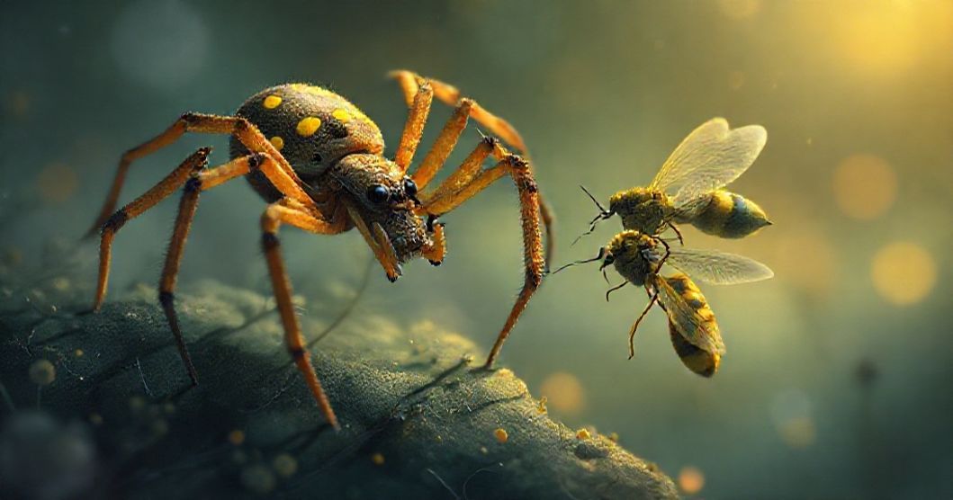 Featured image for The Yellow-Spotted Spider and the Wasp: A Dream of Protection, Conflict, and Boundaries