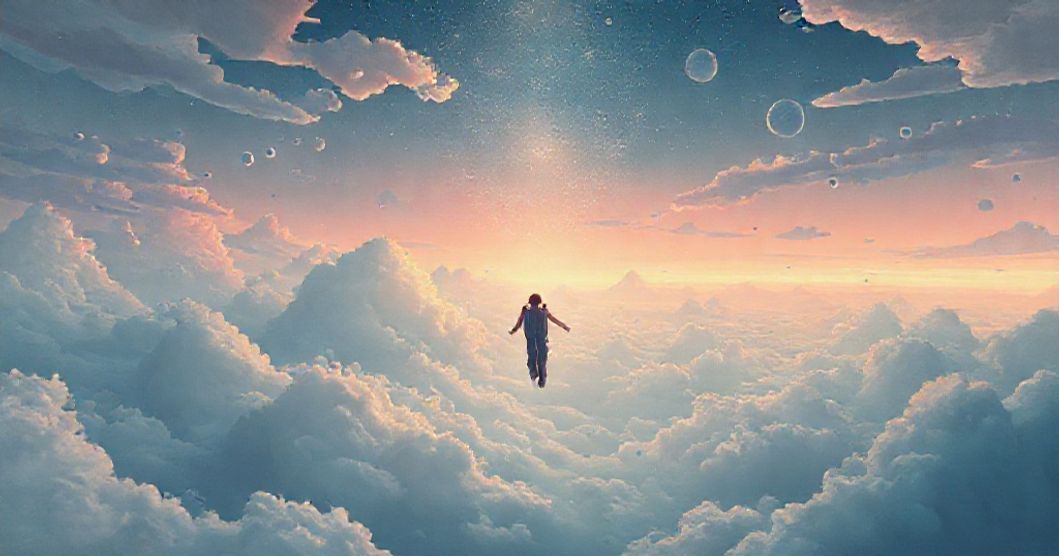 Featured image for The Weightless Self: Interpreting Recurring Floating Dreams and Lucid Awareness