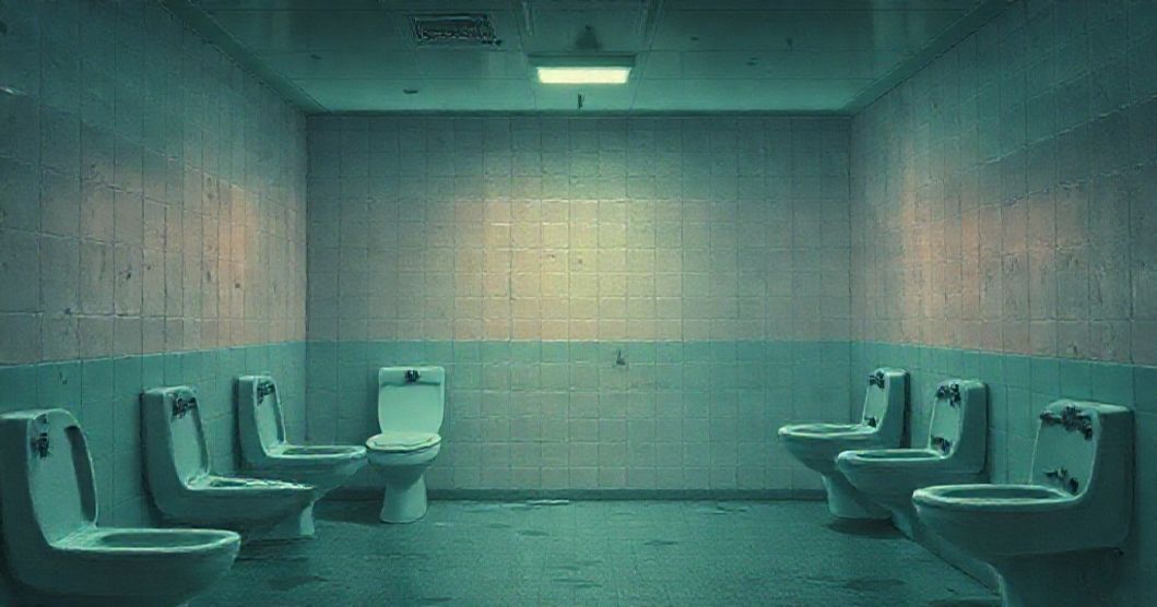 Featured image for The Uncanny Public Bathroom: A Dream of Privacy, Contamination, and Exposure