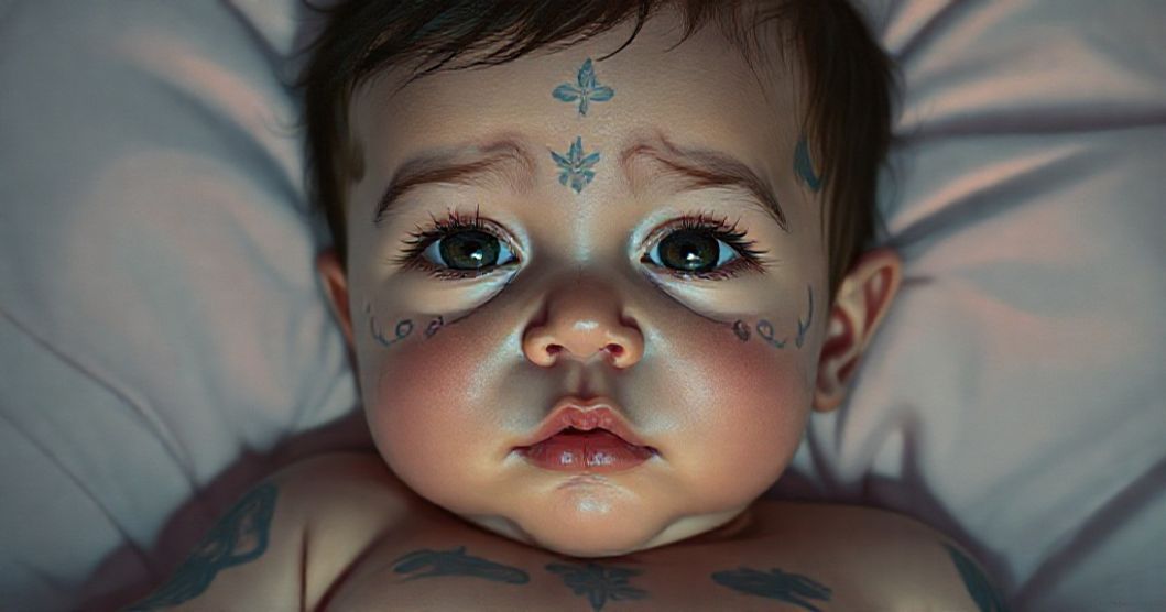 Featured image for The Hollywood Newborn with Face Tattoos: Unpacking Identity, Innocence, and Self-Expression