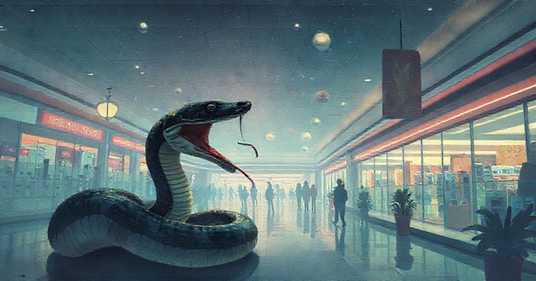 Featured image for Navigating the Unconscious: The Baby Snake Bite and Mall Dream Symbolism