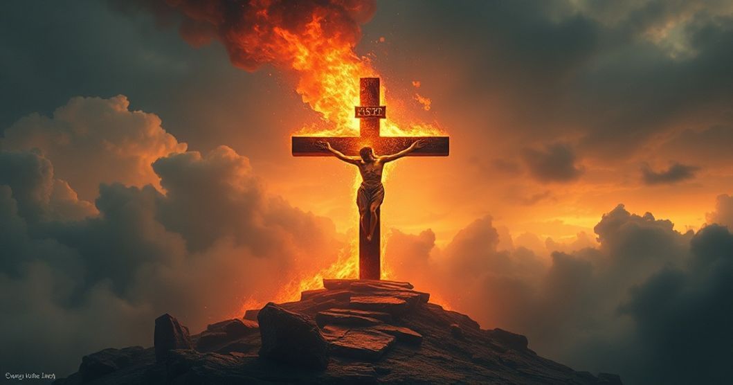 Featured image for The Burning Cross: A Dream of Spiritual Intensity and Physical Resonance