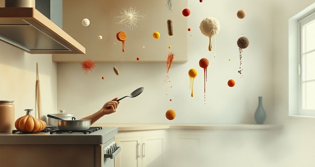Featured image for Floating Ingredients in Dreams: What Your Unstable Kitchen Reveals About You