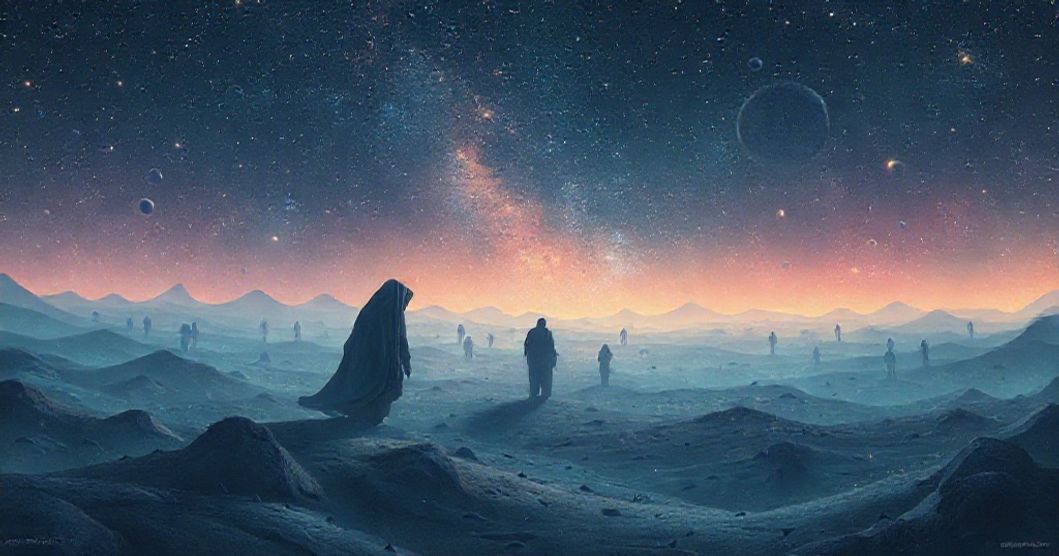 Featured image for Dreams of Cosmic Boundaries: A Field of Stars, Cloaked Mysteries, and Alien Encounters