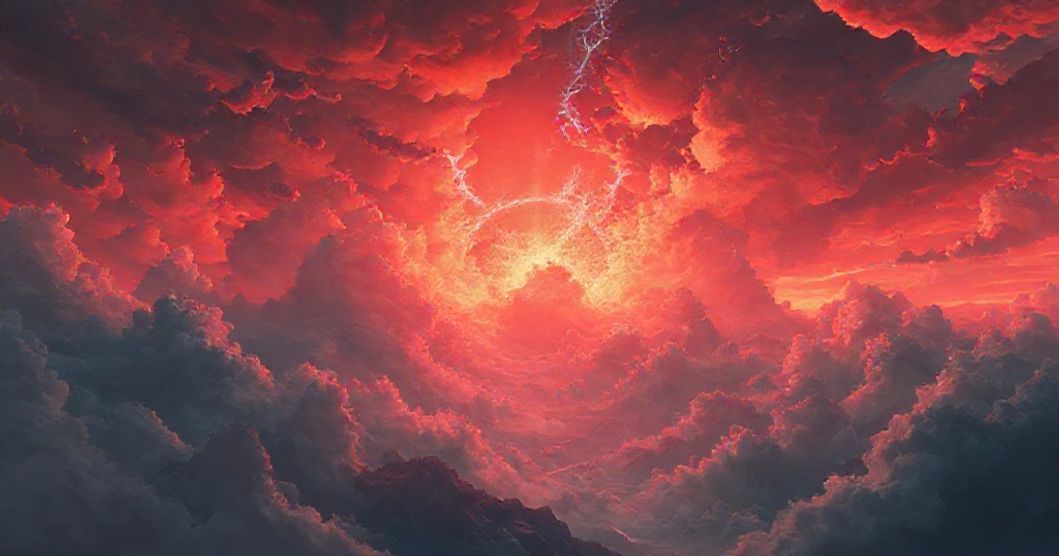 Featured image for The Red Sky and the Clash of Divine Forces: A Dream Analysis