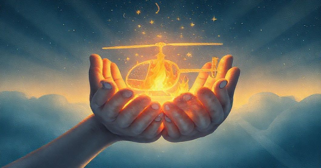 Featured image for Cradling Helicopter Embers: The Hidden Meaning of Dreams with Humming Constellations