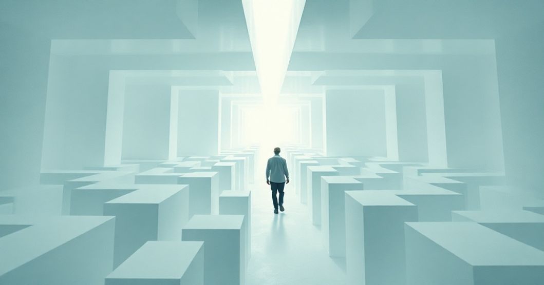 Featured image for Navigating the White Labyrinth: A Recurring Dream of Loss and Identity