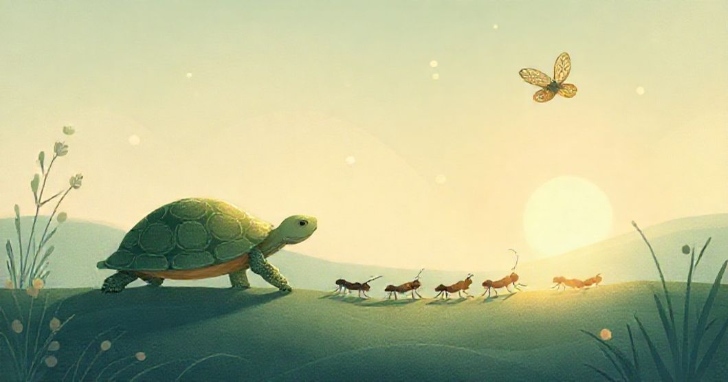 Featured image for Turtles, Ants, and Moths: The Dream Language of Balanced Forces
