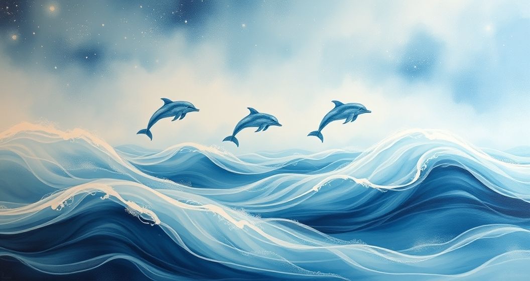 Featured image for Dolphins in Tides: Balancing Dreams and the Subconscious Rhythm