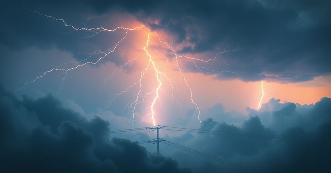 Featured image for The Lightning Strike Dream: Unpacking the Fear of Uncontrollable Forces