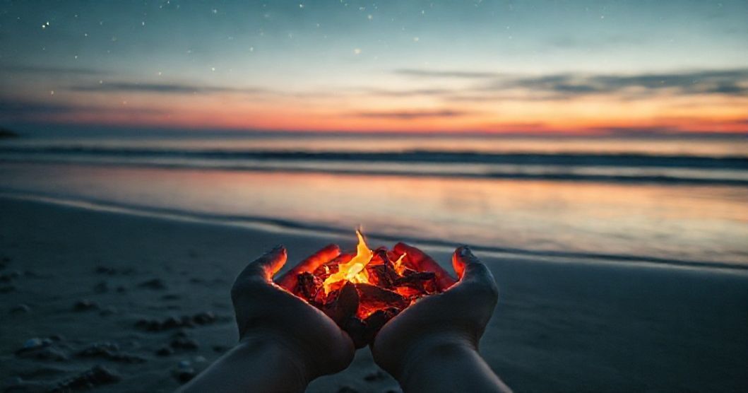 Featured image for Cradling Beach Embers: The Subconscious Whisper of a Coastal Dreamscape