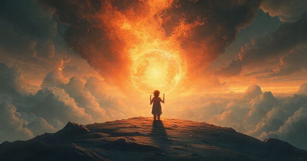 Featured image for The Burning Sphere and the Child: A Dream of Transcendence and Consciousness