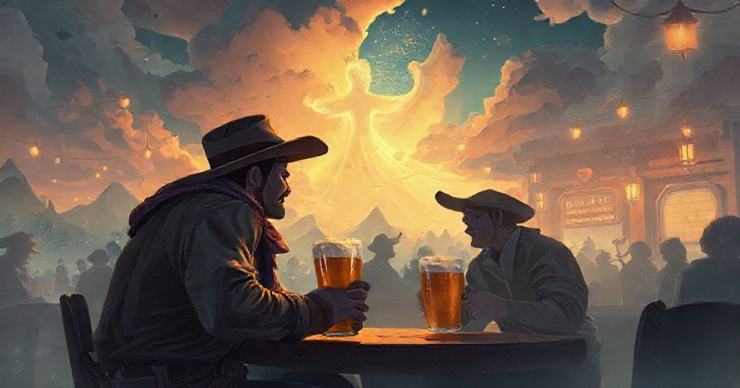 Featured image for Cowboys, Pints, and the Heavenly Pub: Unpacking a Dream of Nostalgia and Reconciliation