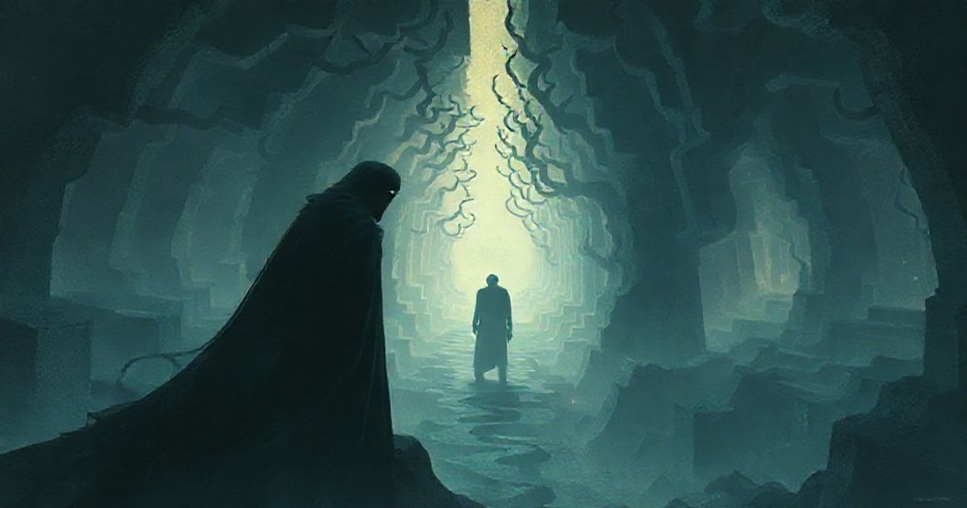 Featured image for The Dark Figure and the Labyrinthine Self: A Dream of Confronting Fear