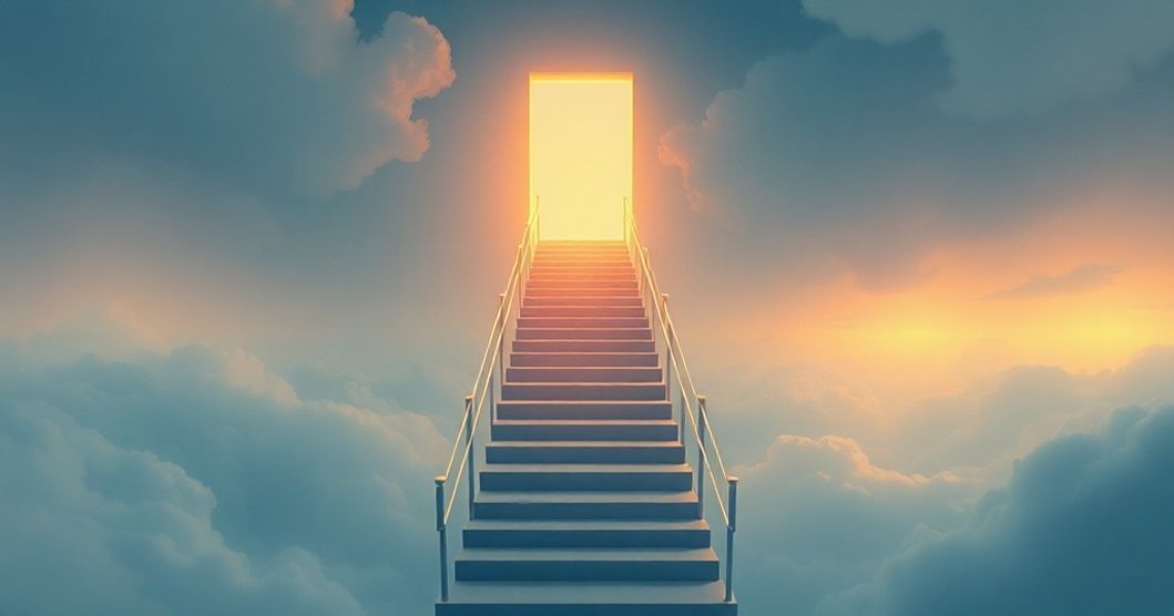 Featured image for The Floating Staircase: Decoding a Recurring Childhood Dream of Transition and Security