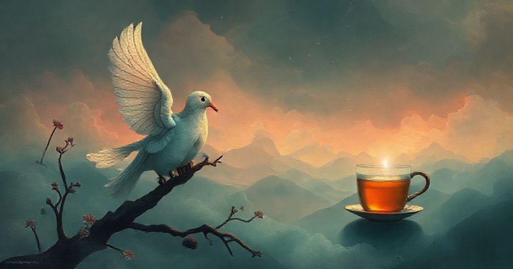 Featured image for The Painted Sickle, Stained Dove, and the Tea of Ambiguity: A Dream Analysis