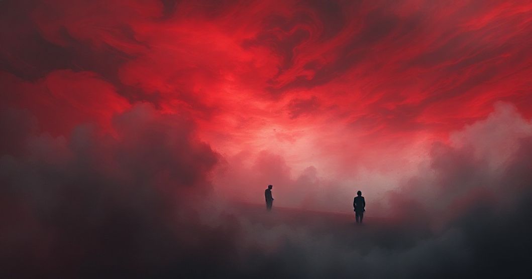 Featured image for Whispers in the Blood Sky: Decoding Dreams of Coughing and Spitting Blood