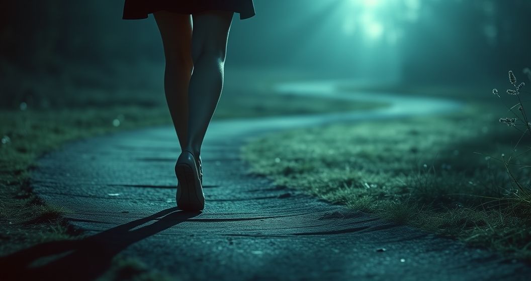 Featured image for Moonlit Footsteps: The Symbolism of Wandering with Shoes in Dreams