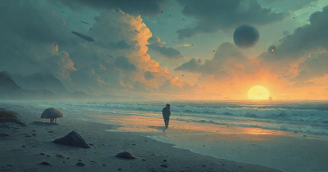 Featured image for The Beach, the Bombs, and the Unseen Threat: A Dream of Anxiety and Survival