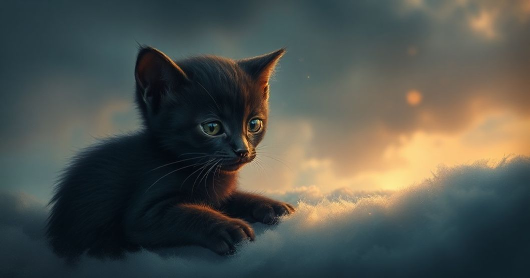 Featured image for The Fragile Black Kitten: A Dream of Nurturing and Emotional Responsibility