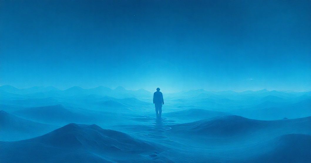 Featured image for Navigating the Blue-Tinted Realm: A Dream of Unwelcome Presence and Schizoaffective Awareness